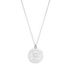 Our Medallion Coin Necklace, a powerful play for your stack. For the warrior in all of us. Layer away. 24KT Gold dipped or Sterling silver medallion coin 18" Gold filled or Sterling silver rolo chain with 2" ext Gold filled or Sterling silver spring ring closure Packaged in a Dogeared gift box Made in the USA Sterling Silver Tarnish Resistant Medallion Necklace, Tarnish Resistant Sterling Silver Medallion Necklace, Medallion Coin Necklace With Cable Chain As Gift, Medallion Coin Necklace On Cable Chain As Gift, Sterling Silver Medallion Necklace With Coin Pendant, Adjustable Medallion Coin Necklace, Hammered Medallion Coin Necklace In Sterling Silver, Sterling Silver Medallion Necklace, Silver Medallion Charm Necklace With Adjustable Chain