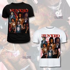 Reppin' the A-Town king Hunxho? Cop his official tee and show love for the rising rap star. Comfortable, stylish, and straight fire - this shirt is perfect for fans who vibe with Hunxho's unique sound and energy. Get yours now and join the Hunxho squad! Hip Hop Style Pre-shrunk Crew Neck T-shirt, Hunter X Hunter Tshirt, Hip Hop Multicolor Cotton T-shirt, Hip Hop Screen Print Crew Neck T-shirt, Hip Hop Text Print Short Sleeve T-shirt, Rap, Gender Neutral, Adult Outfits, Tops & Tees