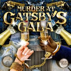 Night of Mystery | Downloadable Murder Mystery Party Gatsby Gala, Mystery Party Game, Mystery Dinner Party, Mystery Parties, Teen Halloween, Mystery Dinner, Gender Party, Mystery Party, Gatsby Party