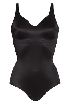 Perfect your look with a flawless foundation in this firming bodysuit that smoothes your figure through the waist and hips. Molded cups lift and support with flat, floating wires and a flexible center gore that allow the wires to adapt to your body's shape. Style Name:Tc Underwire Bodysuit Shaper. Style Number: 5963766. Available in stores. Shaping Bodysuit, Flawless Foundation, Diy Kits Gift, Vintage Lingerie, Nightwear, Body Shapes, Cosplay Costumes, Floating, Foundation