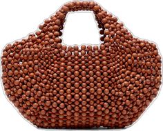 Medium Bag, Medium Bags, Handmade Accessories, Wooden Beads, Modern Woman, The Modern, Hand Weaving, Beads