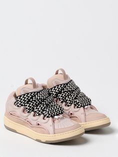 Find LANVIN Sneakers on Editorialist. Sneakers LANVIN Woman color Pink Pink Lanvin Shoes, Pink Lanvin Sneakers, Lanvin Sneakers, Pretty Sneakers, Lanvin Shoes, Pretty Shoes Sneakers, Downtown Dallas, Cute Nike Shoes, Cute Nikes