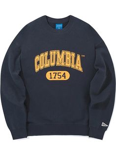 This is a comfortable and casual sweatshirt that is made out of high quality polyester and cotton blend fabric. With design detail of columbia flag emblem and fleece lining inside for soft touch, it gives a trendy and refined look.- Fleece linced heavyweight fabric- COLUMBIA FLAG emblem detail- Semi oversized silhouette Columbia Flag, Arch Logo, Columbia University, Cotton Blend Fabric, Oversized Silhouette, Casual Sweatshirt, Making Out, Design Details, Columbia