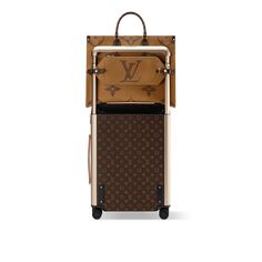 LOUIS VUITTON® - Onthego Voyage - Monogram Monogram Reverse Lv Suitcase, Louis Vuitton Onthego, Louis Vuitton Gifts, Reverse Canvas, Louis Vuitton Official Website, Trunk Bag, Wallet Pouch, Louis Vuitton Official, Monogram Bag