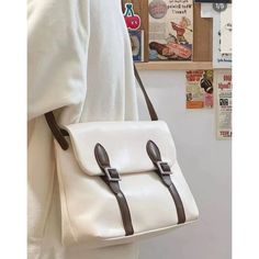 SPECIFICATIONS Style: Fashion Shape: Square Occasion: Versatile Number of Handles/Straps: Single Main Material: PU Lining Material: Polyester Interior: No Pocket Hardness: SOFT Handbags Type: Messenger Bags Gender: WOMEN Closure Type: Hasp 20cm*30cm*9cm [Update 20240719] Trendy Shoulder Bag Backpack With Hasp Closure, Brown Rectangular Shoulder Bag For Students, Large Capacity Square Shoulder Bag For Students, Student Bag With Adjustable Strap, Casual Cream Satchel For School, Retro Satchel For School, Trendy Rectangular Bags For Students, Trendy Cream Satchel For Daily Use, Casual Leather Shoulder Bag For Students