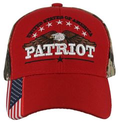 UNITED STATE OF AMERICA STAR PATRIOT EAGLE FLAG BASEBALL CAP HAT CAMO RED UNITED STATE OF AMERICA STAR PATRIOT EAGLE FLAG BASEBALL CAP HAT CAMO RED NEW - WITH TAGS 100% High End Acrylic Logos and designs are fully embroidered Size: One Size Fits All VELCRO ADJUSTMENT Shipping Payment Terms of Sale SHIPPING We ship Worldwide. We ship to USA 48 continental states, Item usually will be shipped out within 1~3 business days after payment received. We only ship to confirmed addresses. Non USA Customer Red Baseball Cap For 4th Of July, Red Baseball Cap Trucker Hat For 4th Of July, 4th Of July Baseball Cap Snapback, 4th Of July Red Snapback Hat, Red Snapback Hat For 4th Of July, Patriotic Baseball Cap For 4th Of July, Red Casual Baseball Cap For 4th Of July, Patriotic Sports Hat For Veterans Day, Patriotic Hats For Sports On Memorial Day