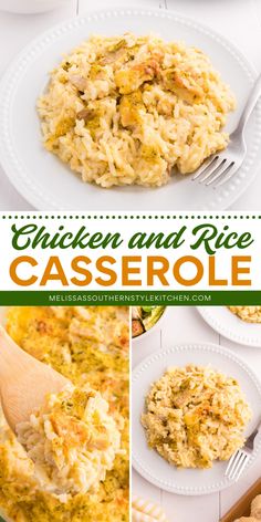 When it comes to best comfort food recipes, warm dinner ideas, or winter dishes, this Chicken and Rice Casserole hits the spot! Made with simple pantry ingredients, it’s a cozy dish that can easily be adapted with whatever ingredients you have on hand. Perfect for chilly nights and hearty family meals! Warm Dinner Ideas, Easy Chicken And Rice Casserole, Best Comfort Food Recipes, Chicken And Rice Casserole Recipe, Favorite Casserole Recipes, Chicken And Rice Casserole, Easy Chicken And Rice, Rice Casserole Recipes, Simple Pantry