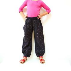 Moon Pants Sewing Pattern PDF Kids Pants Pattern, Moon Pants, Japanese Kids, Girl Sweat, Pants Sewing, Winter Outfits For Girls, Pants Sewing Pattern, Indie Sewing Patterns, Sewing Patterns For Kids