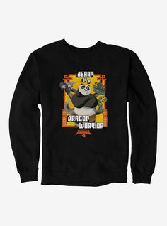 50% pre-shrunk cotton  50% polyester heavyweight fleeceWash cold; dry lowImportedListed in men's  unisex sizes Dragon Warrior, Kung Fu Panda, Kung Fu, Hot Topic, Hoodies Men, Men Sweater, Sweatshirts