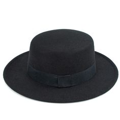 PRICES MAY VARY. Material: 65% Cotton,35% Polyester,Felt Fedora,not crushable fedora. One Size Fit Most: Adjustable strap inside.Head Circumference: 22.04" - 22.8”/ 56cm-58cm , Hat brim: 2.36"/ 6cm, Height: 3.54"/ 9cm. Diameter：31cm/12.2'' Classic Design: Featuring a flat top, ribbed square knot white band, A combination of classic and fashion. Occasions: Great match to your daily outfit. Classical shape suitable in any occasion,Perfect for lounging at the beach, travel, clubbing, or simply casu Fedora Women, Flat Top Hat, Hat Felt, Pork Pie Hat, Bride Hat, Fedora Hat Women, Trilby Hat, Pork Pie, Square Knot