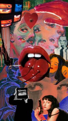 Manhattan Nyc, Indie Art, Tableau Art, Art Wallpaper Iphone, Vintage Poster Art, Art Collage Wall, Funky Art, Surreal Art, Art Plastique