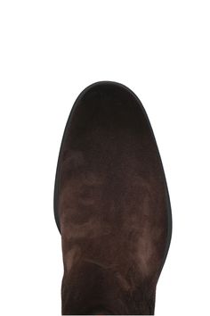 Santoni chelsea boot made of dark brown suede leather. Featuring elasticated side panels, almond toe, leather lining and rubber sole.Gender: MENMaterial: CALF 100%Color: BROWNMade in: ImportedProduct ID: MGEO18937NEAXGEXT50*Import tax/duty will be calculated at checkout (If applicable) Ankle Boots Uk, Chelsea Boot, Brown Suede, Panel Siding, Sale Design, Suede Leather, Accessories Design, Chelsea Boots, Dark Brown