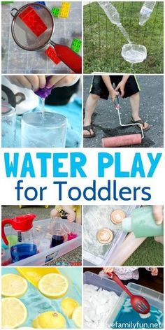 water play for toddlers is an easy way to learn how to use it