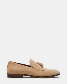 ONDRE Sand Suede Tassel Loafer | Men's Dress Shoes – Steve Madden Elegant Suede Slip-ons For Business, Formal Suede Loafers With Tassels, Suede Tassel Loafers For Formal Occasions, Modern Tassel Slip-on Loafers For Formal Occasions, Modern Slip-on Tassel Loafers For Business Casual, Timeless Slip-on Tassel Loafers For Formal Events, Elegant Suede Business Slip-ons, Elegant Tassel Loafers For Fall Formal Occasions, Elegant Tassel Loafers For Formal Fall Occasions