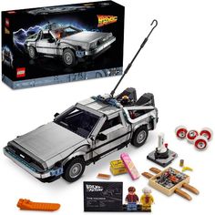 the back to the future set is in its box