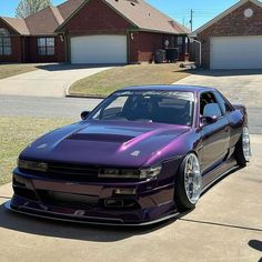 S13 Silvia 💜   @streetstyle_jay #jdm #supercars #silvia #nissan #iconiccars #car #cars Nissan 180sx Jdm, Nissan 180sx S13, Nissan 240sx S13, S15 Silvia