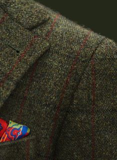 Harris Tweed Seaforth Green Jacket will surely stage your styling sense when it comes to experimenting with colors other than the neutrals. Crafted from pure wool, the jacket features windowpane checks that offer a vintage feel. So whether you wear this jacket to feel confident as a professional or to celebrate in style on your next special occasion, you’ll be sure to turn heads for the right reasons. 
 
 Look Includes  Harris Tweed Seaforth Green Fabric  Two Button Jacket Style  Notch Lapel  Re Winter Plaid Wool Tweed Jacket, Plaid Wool Tweed Jacket With Notch Lapel, Winter Plaid Tweed Jacket With Welt Pockets, Plaid Wool Tweed Jacket For Tailoring, Single Breasted Plaid Tweed Outerwear, Single-breasted Plaid Tweed Outerwear, Business Plaid Tweed Jacket, Classic Plaid Wool Tweed Jacket, Plaid Wool Tweed Jacket With Welt Pockets