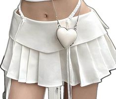 Trendy White Tennis Skirt For Party, Casual White Tennis Skirt For Party, White Pleated Skirt For Party, White Pleated Mini Skirt For Party, Trendy White Pleated Skirt For Party, Low Waist Mini Skirt, Chicken For Dogs, The Special One, Low Waist