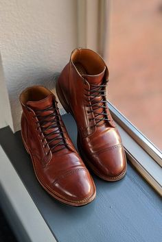 Large Men Fashion, Viberg Boots, Service Boots, Crockett And Jones, Mens Leather Boots, Beautiful Boots, Made Clothing, Male Fashion, New Vintage