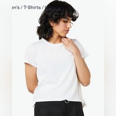 Brand New (No Tags) Bombas White T Shirt. 100% Cotton. Boxy And Generous Fit. 23” Bust 23” Shoulder To Hip Simple Summer Workwear Tops, Basic Summer Tops For Workwear, Basic Summer Workwear Tops, Trick Question, Plus Size T Shirt, Crop T Shirt, Always And Forever, Crop Tshirt, Plus Size T Shirts