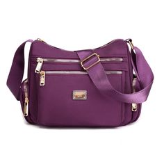 49158078595359 Red And Blue Combination, Oxford Travel, Blue Combination, Outdoor Shopping, Travel Crossbody, Crossbody Bags For Travel, Crossbody Clutch, Purple Bags, Shoulder Messenger Bag