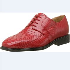 100% Leather Imported Synthetic Sole Heel Measures Approximately 1.5" Breathable Leather Flexible Sole Cushioned Insole Red Lace-up Dress Shoes For Semi-formal Occasions, Red Lace-up Formal Dress Shoes, Formal Red Lace-up Dress Shoes, Red Leather Shoes With Textured Sole For Formal Occasions, Formal Red Leather Shoes With Textured Sole, Red Lace-up Dress Shoes For Business, Red Formal Leather Shoes With Textured Sole, Red Lace-up Oxfords For Semi-formal Occasions, Red Leather Shoes For Semi-formal Occasions