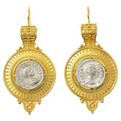 Roman Civilization, Ancient Mediterranean, Greek Coins, Ancient Designs, Roman Coins, Ancient Jewelry, Evil Spirits, Victoria And Albert Museum, Ancient Romans