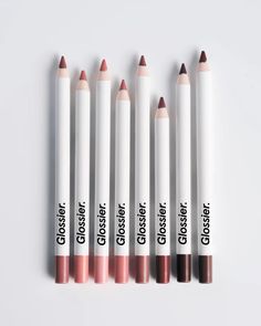 Glossier Lip Liner, Glossier You Look Good, Glossier Lip, Body Hero, Glossier Lip Balm, Lip Line, Glossier You, Lip Liners, Glossy Makeup