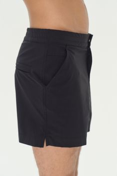 SPRING 2024 MENS COLLECTION The Luke Trunk in Black. Embark on aquatic adventures with these classic swim bottoms, a blend of functionality and sleek design. Featuring a comfortable, supportive mesh lining and an elastic waistband with an adjustable drawstring, they offer a secure fit for active swim sessions or relaxed sunbathing. The trunks are cut to a flattering length, ensuring ease of movement without compromising on style. Swimming Activities, Parsons School Of Design, Fashion Institute, Lifestyle Design, Vogue Fashion, Swim Bottoms, Spring 2024, Black Mesh, Men's Collection