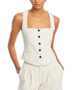 rag & bone Mariana Twill Vest Top Women - Bloomingdale's Fashion 2024, 2024 Fashion, Vest Top, Top Women, Rag & Bone, Outfit Ideas, In Store, Buy Online, Womens Tops