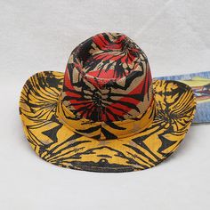 If you're looking to express your trend in a unique way, this unisex cowboy hat is a perfect choice. Made with high-quality paper, it adds a touch of style to your look. The vibrant print pattern and beautiful color make it a standout accessory. With its affordable price and stylish design, this cap is a must-have addition to your collection.Specifications Style: Casual Place Of Origin: China (Mainland) Pattern Type: Print Origin: Mainland China Material: Paper Item Type: Cowboy Hats Gender: Unisex Feature: Decorate Department Name: Adult CN: Zhejiang Brand Name: GeraldBlack Applicable Season: Four Seasons Applicable Scene: Party When purchasing clothing, shoes, and/or belts; please follow the size chart. Please click on "Size Charts" located on the menu bar to learn how to get your measur Summer Prints Fashion, Women Summer Fashion, On The Menu, Cowboy Hat, Women's Summer Fashion, Print Pattern, Four Seasons, Fashion Prints, Cowboy Hats