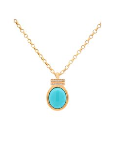 Here a little treasure for your jewelry box! Crafted in 14K Yellow Gold. With Insert clasp. 14K Gold: 7.13 gr Length: 16 in Width: 2mm Available in Yellow Gold Natural, untreated gemstones Contact us to further customize SKU: NE0893 Gold Chain Necklace, Turquoise Pendant, Gold Chain, Gold Chains, Jewelry Box, Chain Necklace, Bangles, Fine Jewelry, Yellow Gold