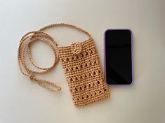 Create your very own stylish and practical phone crossbody purse for summer. It's a fun and practical accessory that you can use to store your essentials while keeping your hands free for activities.This pattern is suitable for both beginners and advanced-beginners in crocheting. You will create a beautiful and stylish raffia purse for your summer outings.IMPORTANT:❗ This is a Digital PDF Crochet Pattern ONLY❗ Finished items won’t be shipped to you. Thanks for your understanding!CUTE PATTERN AND Trendy Rectangular Phone Bag For Beach, Trendy Rectangular Beach Phone Bag, Trendy Beach Phone Bag With Adjustable Strap, Summer Rectangular Phone Bag With Adjustable Strap, Square Phone Bag For Daily Use In Summer, Trendy Rectangular Phone Bag For Summer, Trendy Summer Beach Phone Bag, Casual Summer Rectangular Phone Bag, Trendy Summer Phone Bag