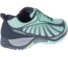 Siren Edge 3 Waterproof, Navy Green Breathable Walking Shoes, Green Walking Shoes With Vibram Sole For Hiking, Sporty Green Gore-tex Walking Shoes, Sporty Green Waterproof Breathable Boots, Outdoor Nylon Walking Shoes With Air Cushioning, Green Functional Waterproof Boots For Sports, Outdoor Walking Shoes With Air Cushioning And Nylon, Green Sporty Waterproof Sports Boots, Green Sporty Waterproof Boots For Sports