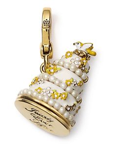 Juicy Couture Cake, Bag Charms, Couture Wedding, Couture Jewelry, Cute Charms, Purse Charms