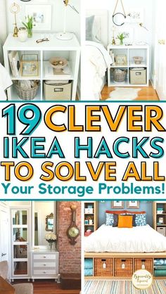 the top ten clever ikea hacks to solve all your storage problems in one place