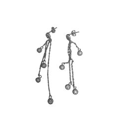 Experience a splash of style with our Droplet earrings. These whimsical earrings will make a playful addition to any outfit, adding a touch of fun to your daily look. Be the talk of the town with these quirky and unique earrings. (No pun intended!) Trendy Dangle Linear Earrings For Party, Trendy Sterling Silver Dangle Earrings, Trendy Dangling Charms Earrings For Everyday, Trendy Everyday Earrings With Dangling Charms, Whimsical Single Earring For Parties, Sterling Silver Dangling Charms Earrings For Party, Whimsical Sterling Silver Dangle Earrings, Everyday Dangling Charm Earrings, Whimsical Sterling Silver Earrings For Party