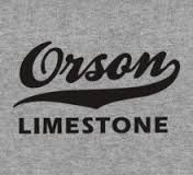 an image of the logo on a grey t - shirt that says,'oregon limetone '