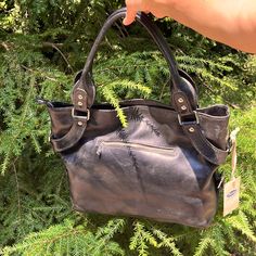 New With Tags. Can Fit A Laptop. Leather Shoulder Bag With Detachable Handle For Everyday, Black Leather Bag For Everyday, Madewell Bucket Bag, Fendi Tote Bag, Burberry Tote Bag, Recycle Tote Bag, Perfect Beach Bag, Canvas Leather Tote Bag, Fendi Tote