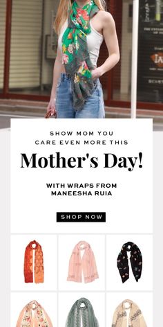 Our luxurious scarves are crafted with love and make a thoughtful and stylish present she'll cherish. From elegant designs to plush comfort, there's something for every mom in our collection. Explore now and make her day extra special! Lace Scarf, Elegant Designs, Spring Outfits Women