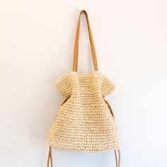 Elena Handbags Retro Straw Woven Tote Bag Trendy Handwoven Beige Bucket Bag, Eco-friendly Bucket Bag With Braided Handles, Eco-friendly Beige Bags With Braided Handles, Eco-friendly Bags With Braided Handles For Daily Use, Eco-friendly Bucket Bag With Adjustable Strap And Double Handle, Handheld Beach Bag With Braided Handles, Handheld Beach Bag With Braided Handles For Everyday Use, Eco-friendly Double Handle Bucket Bag With Adjustable Strap, Everyday Woven Handheld Straw Bag