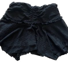 Nwt Urban Outfitters Black Flowy Skirt Size S Amazing Condition Black Skirt With Built-in Shorts For Beach, Chic Tiered Skirt With Built-in Shorts, Black Mini Skirt With Built-in Shorts, Tiered Skirt With Built-in Shorts, Black High Waist Skirt For Summer, Black Skort With Built-in Shorts For Day Out, Black Mini Bottoms For Summer, Summer High Waist Black Mini Skirt, Chic Skirt With Built-in Shorts