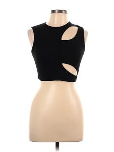 Shein Sleeveless Top Size: Large Black Tops - used. 6% ELASTANE, 94% VISCOSE, Cut Outs, Keyhole, | Shein Sleeveless Top Black Keyhole Tops - Used - Size Large Edgy Cropped Fitted Tank Top, Edgy Fitted Cropped Tank Top, Spring Sleeveless Crop Top With Cutout, Spring Sleeveless Cutout Crop Top, Edgy Sleeveless Halter Top For Summer, Edgy Fitted Sleeveless Halter Top, Sleeveless Cutout Crop Top For Summer, Casual Sleeveless Blouse Crop Top For Night Out, Fitted Sleeveless Tank Top For Night Out