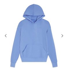 Never Worn- Oversized Hoodie In Powder Blue Basic Blue Hoodie For Winter, Basic Blue Winter Hoodie, Blue Oversized Athleisure Sweatshirt, Oversized Blue Athleisure Sweatshirt, Oversized Light Blue Hoodie For Loungewear, Oversized Light Blue Winter Hoodie, Blue Drop Shoulder Sweatshirt For Winter, Oversized Light Blue Hoodie With Crew Neck, Blue Cozy Oversized Sweatshirt