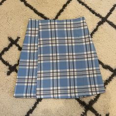 Altar’d State Xs Plaid Skirt Never Worn Only Washed. Trendy Light Blue Skort, Blue Preppy Mini Skirt, Blue Fitted Preppy Skirt, Preppy Fitted Blue Skirt, Fitted Blue Preppy Skirt, Preppy Fitted Blue Mini Skirt, Fitted Preppy Blue Skirt, Preppy Blue Mini Length Bottoms, Blue Pencil Skirt Skort For Summer