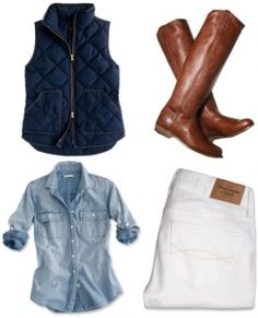 25 Outfits Ideas to copy and shop this fall season Vestiti In Jeans, Casual Weekend Outfit, Looks Jeans, Paris Mode, Stitch Fix Outfits, Mode Casual, Weekend Outfit, Chambray Shirt, Outfits Casual