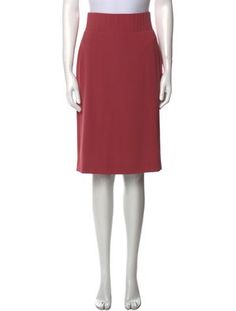 Aspesi SkirtRedFit:Skirts by Aspesi typically fit true to size. Knee-length Lined Skirt, Elegant Short Pink Skirt, Red Knee-length Pencil Skirt For Formal Occasions, Formal Pink Pencil Skirt, Classic Knee-length Flowy Skirt, Formal Pink Lined Skirt, Formal Pink Flowy Skirt, Formal Relaxed Fit Skirted Bottoms, Formal Relaxed Skirted Bottoms