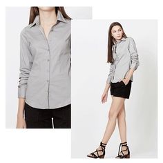 Perfect button up shirts for work and beyond _Shop now @ LE3NO.COM  #womenstyle #womenswear…” Casual Shirts Women, Long Sleeve Shirts Women, Office Chic, Casual Shirt Women, Women's Button Down Shirt, Shirts Long Sleeve, Chic Office, Shirts Women, Womens Long Sleeve Shirts