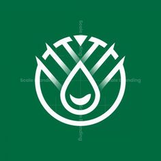 a green and white logo with the word water in it's center, surrounded by arrows