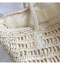 Large Fashion Straw Woven Tote Bag, Vintage Vibes, Summer Bag, Everyda – Elena Handbags